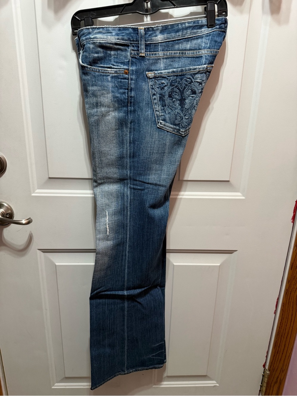Big Star Sweet Low Boot Medium Blue Jeans Size 29R